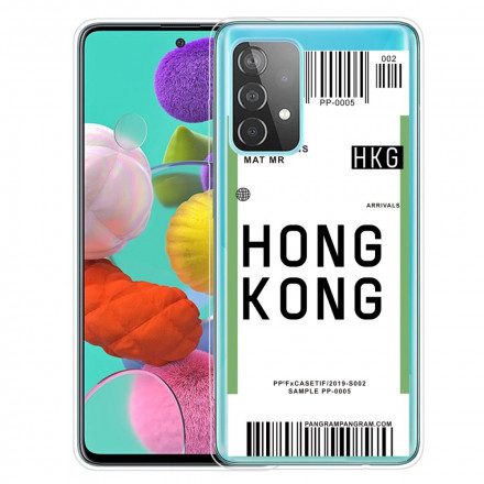 Skal För Samsung Galaxy A32 4G Boardingskort Till Hong Kong