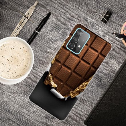 Skal För Samsung Galaxy A32 4G Choklad Flexibel