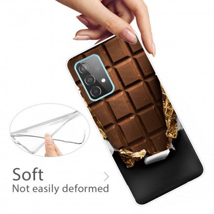 Skal För Samsung Galaxy A32 4G Choklad Flexibel
