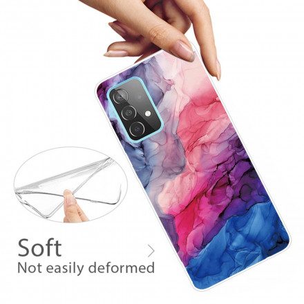 Skal För Samsung Galaxy A32 4G Färgad Marmor