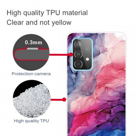 Skal För Samsung Galaxy A32 4G Färgad Marmor