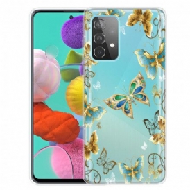 Skal För Samsung Galaxy A32 4G Fjärilsdesign