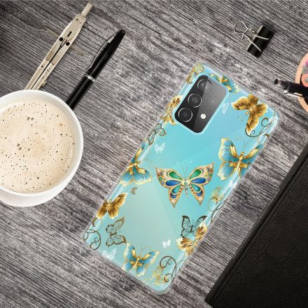 Skal För Samsung Galaxy A32 4G Fjärilsdesign