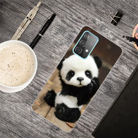 Skal För Samsung Galaxy A32 4G Flexibel Panda