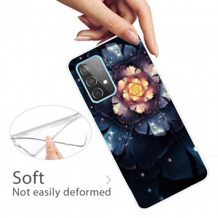 Skal För Samsung Galaxy A32 4G Flexibla Blommor