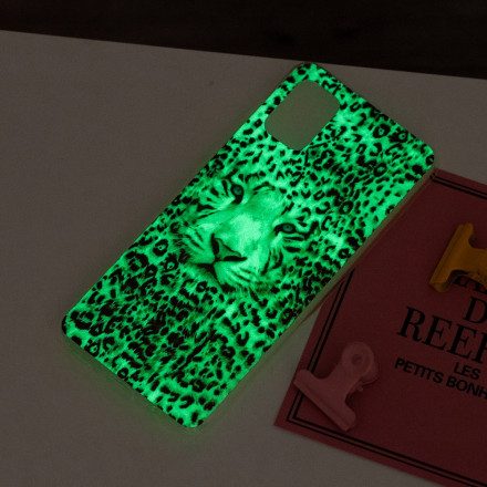 Skal För Samsung Galaxy A32 4G Fluorescerande Leopard