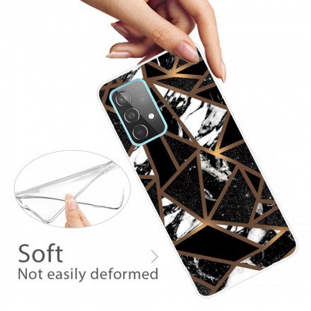 Skal För Samsung Galaxy A32 4G Geometrisk Marmor