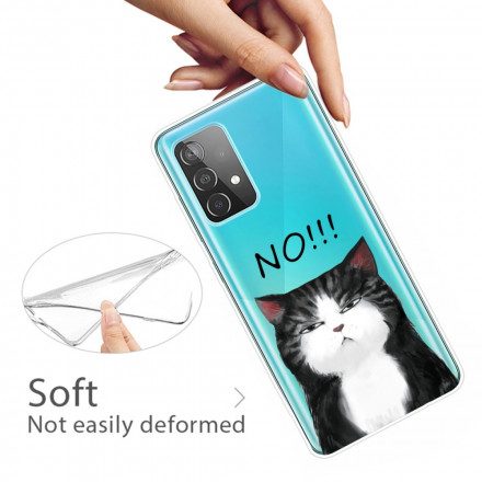 Skal För Samsung Galaxy A32 4G Katten Som Säger Nej