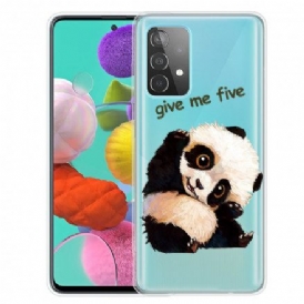 Skal För Samsung Galaxy A32 4G Panda Ge Mig Fem