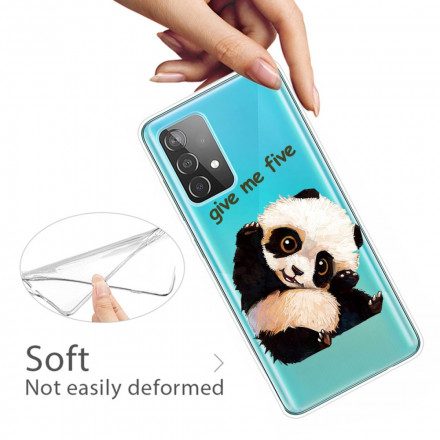 Skal För Samsung Galaxy A32 4G Panda Ge Mig Fem