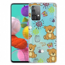 Skal För Samsung Galaxy A32 4G Teddy Bears Top