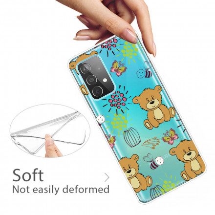 Skal För Samsung Galaxy A32 4G Teddy Bears Top