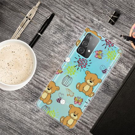 Skal För Samsung Galaxy A32 4G Teddy Bears Top