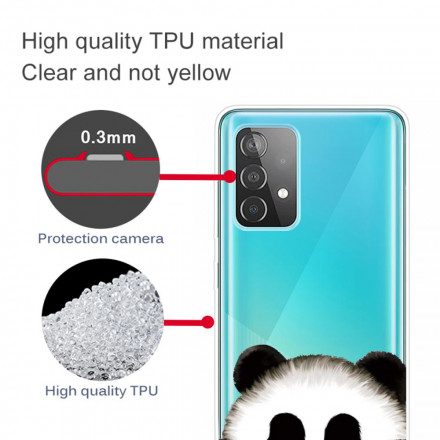 Skal För Samsung Galaxy A32 4G Transparent Panda