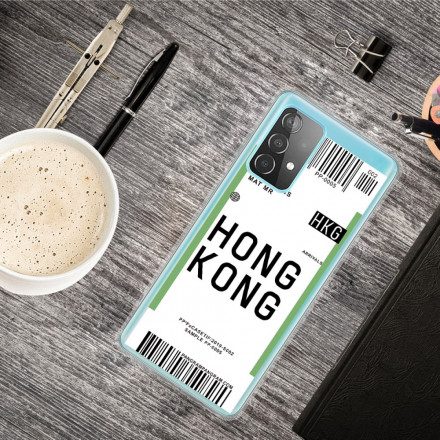 Skal För Samsung Galaxy A32 5G Boardingkort Till Hong Kong