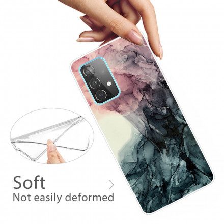 Skal För Samsung Galaxy A32 5G Färgad Marmor