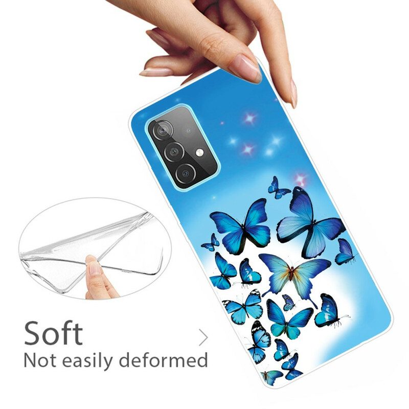 Skal För Samsung Galaxy A32 5G Fjärilar Fjärilar