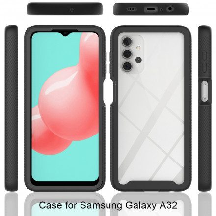 Skal För Samsung Galaxy A32 5G Hybrid Silikonkantdesign