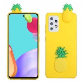 Skal För Samsung Galaxy A33 5G 3d Ananas