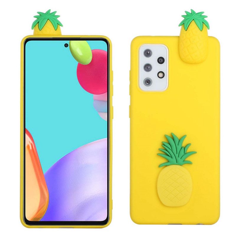 Skal För Samsung Galaxy A33 5G 3d Ananas