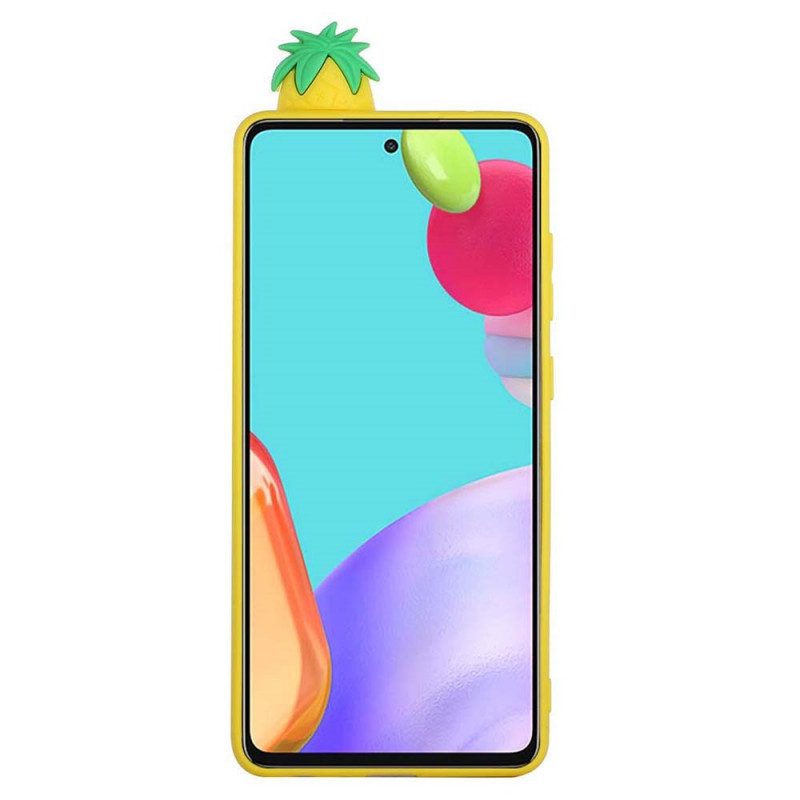 Skal För Samsung Galaxy A33 5G 3d Ananas