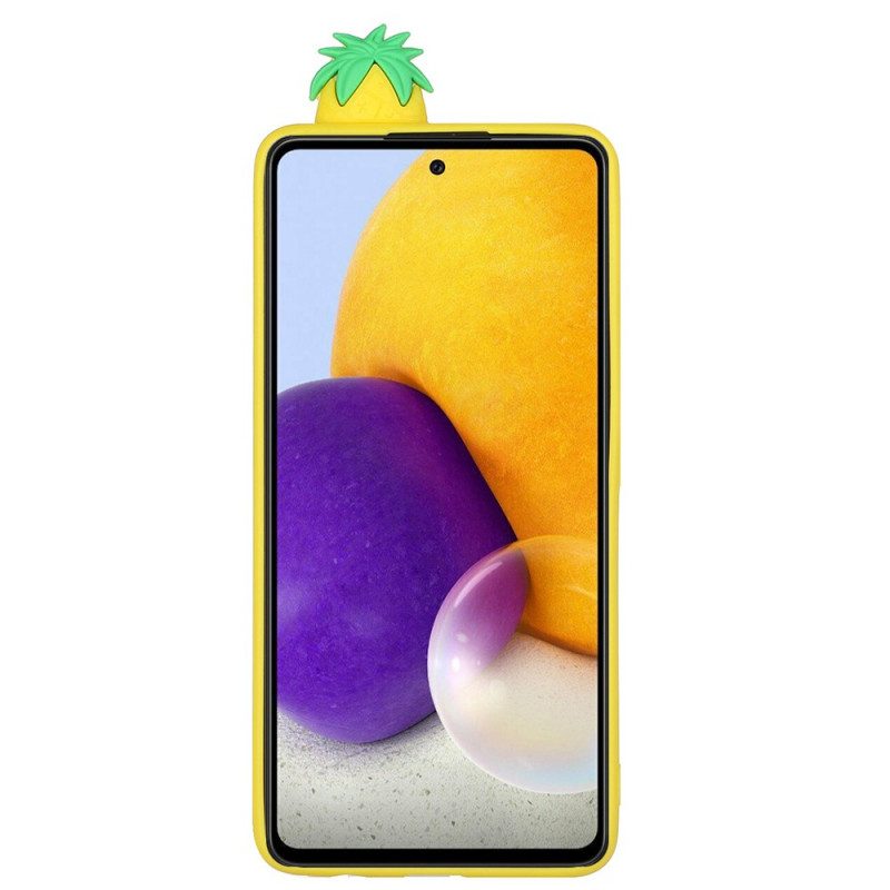 Skal För Samsung Galaxy A33 5G Ananas 3d-glasögon