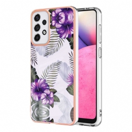 Skal För Samsung Galaxy A33 5G Blommor