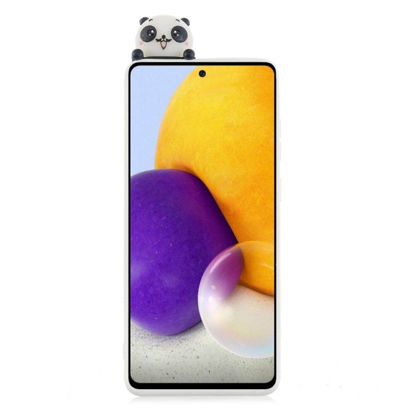 Skal För Samsung Galaxy A33 5G Panda Fun 3d