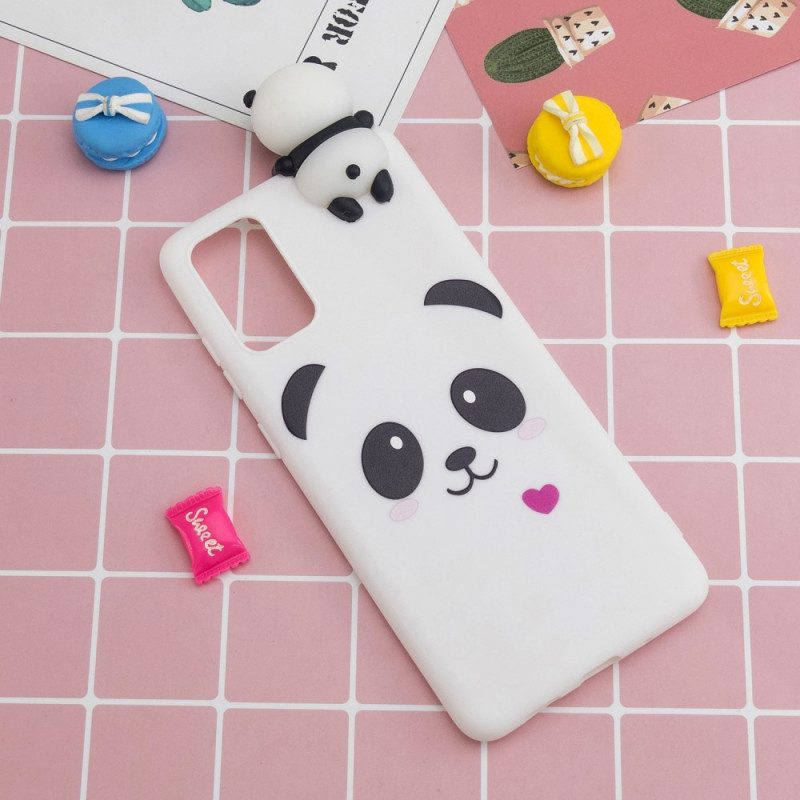 Skal För Samsung Galaxy A33 5G Panda Fun 3d