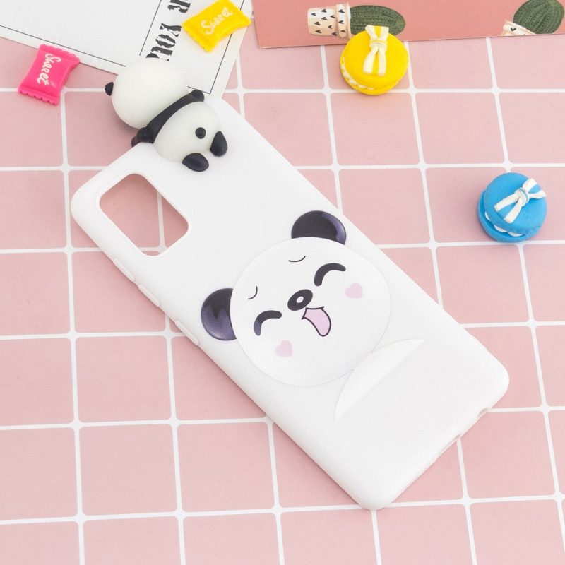 Skal För Samsung Galaxy A33 5G Panda Fun 3d