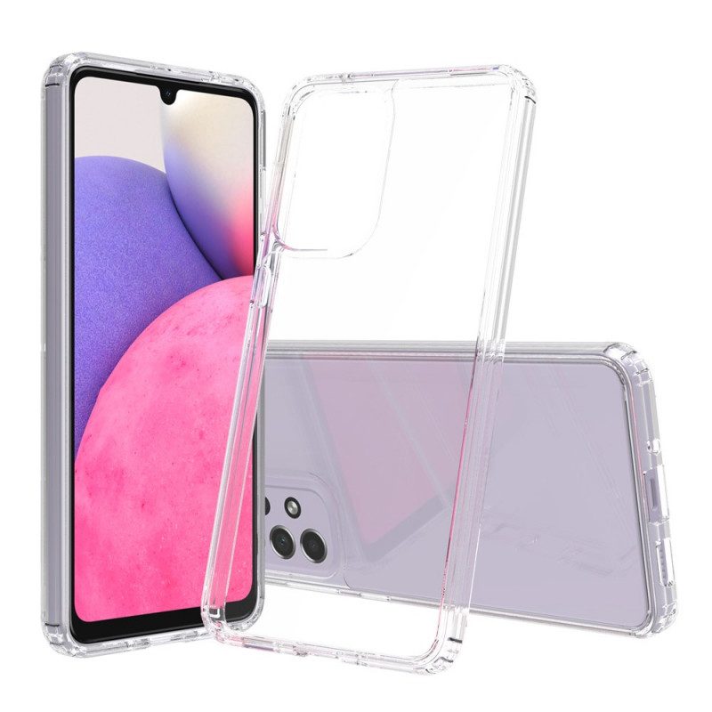 Skal För Samsung Galaxy A33 5G Transparent Hybriddesign