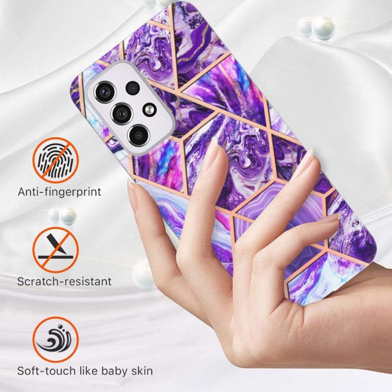 Skal För Samsung Galaxy A33 5G Ultra Design Marble