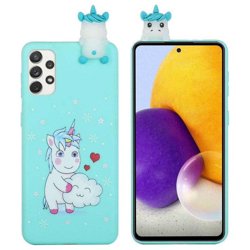 Skal För Samsung Galaxy A33 5G Unicorn Fun 3d