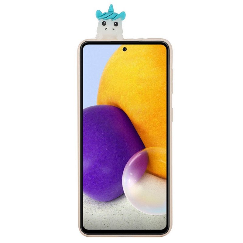 Skal För Samsung Galaxy A33 5G Unicorn Fun 3d