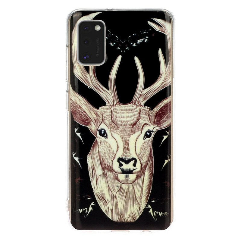 Skal För Samsung Galaxy A41 Fluorescerande Majestic Stag