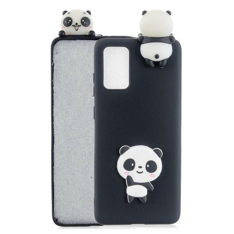 Skal För Samsung Galaxy A41 Panda 3d