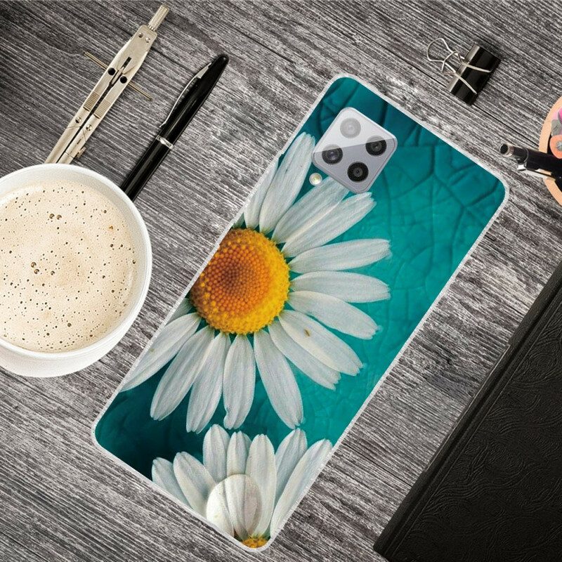 Skal För Samsung Galaxy A42 5G Daisy