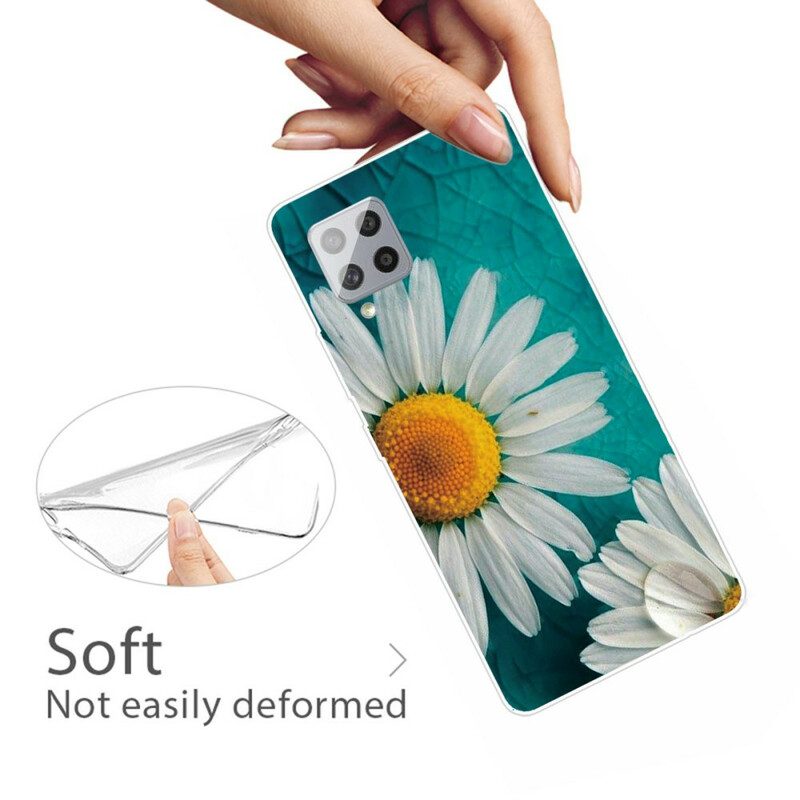 Skal För Samsung Galaxy A42 5G Daisy