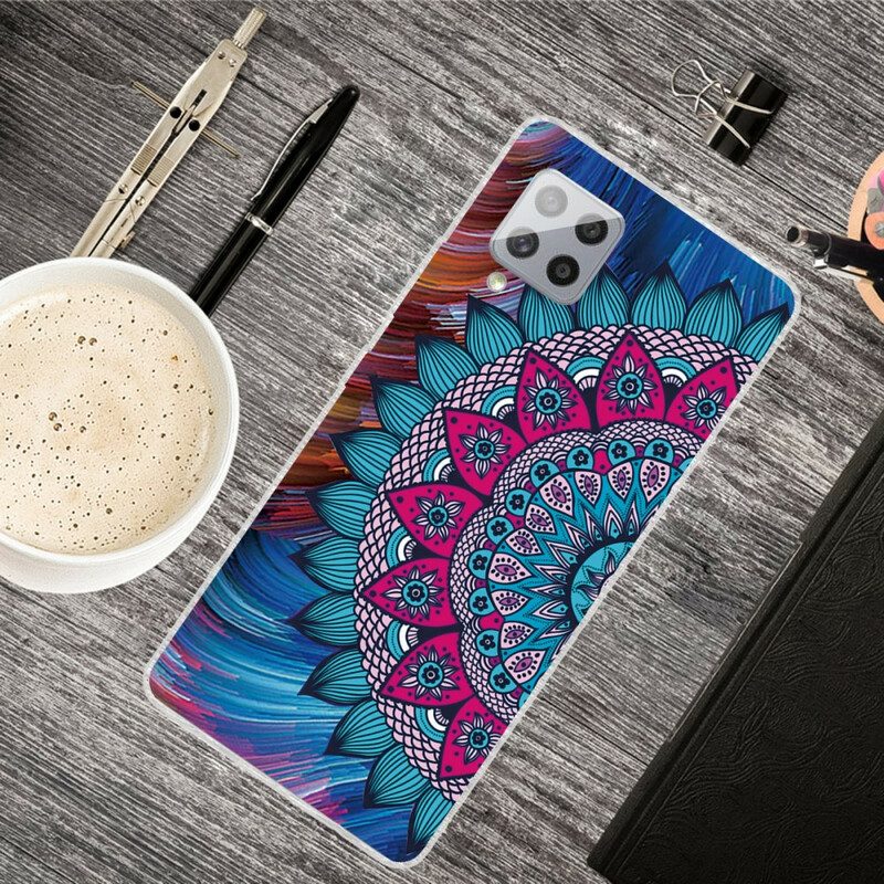 Skal För Samsung Galaxy A42 5G Färgglad Mandala