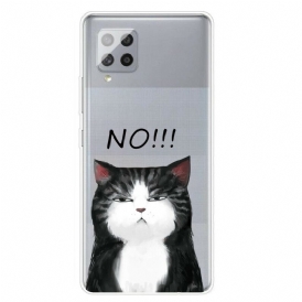 Skal För Samsung Galaxy A42 5G Katten Som Säger Nej