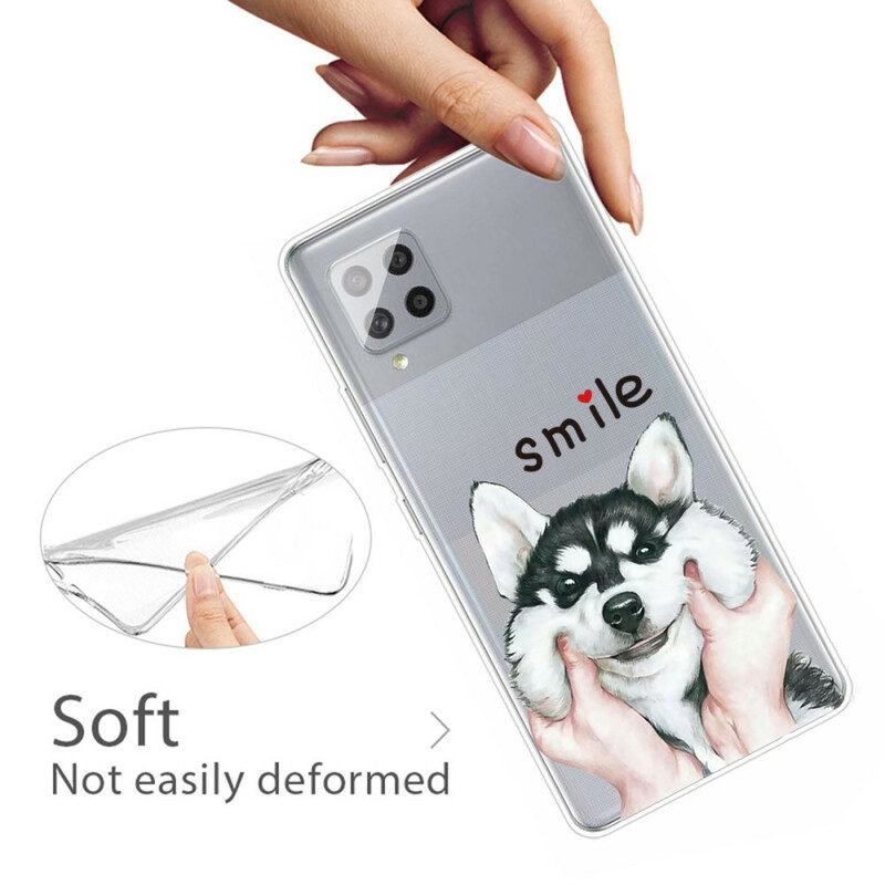 Skal För Samsung Galaxy A42 5G Smile Dog