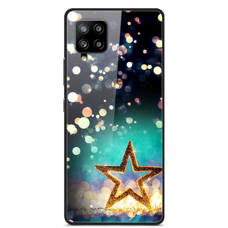 Skal För Samsung Galaxy A42 5G Stjärnhärdat Glas