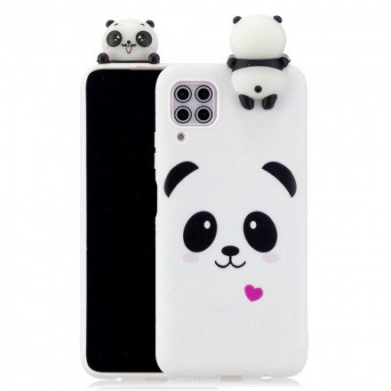 Skal För Samsung Galaxy A42 5G Super Panda 3d