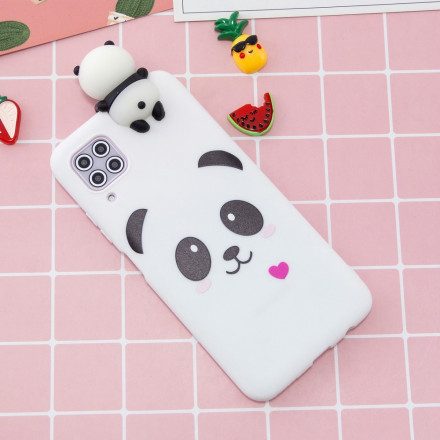 Skal För Samsung Galaxy A42 5G Super Panda 3d