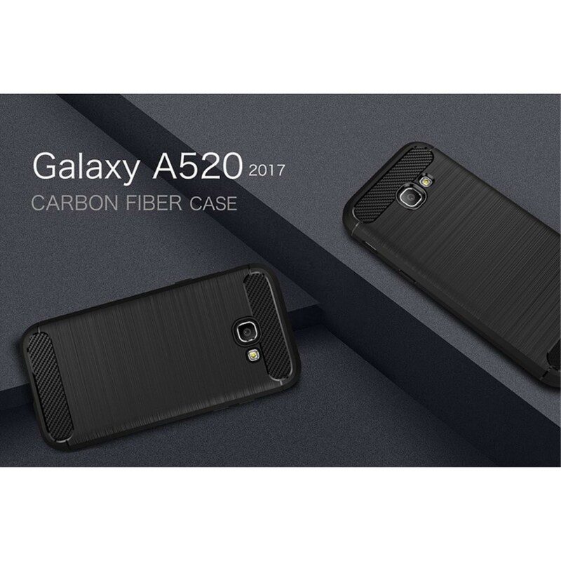 Skal För Samsung Galaxy A5 2017 Borstad Kolfiber