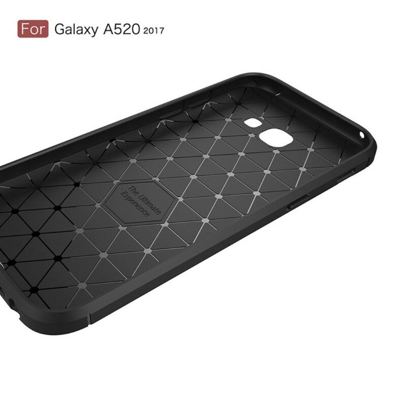 Skal För Samsung Galaxy A5 2017 Borstad Kolfiber