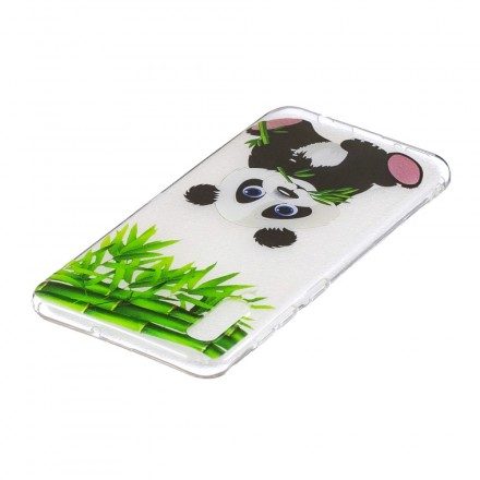 Skal För Samsung Galaxy A50 Transparent Panda Ät