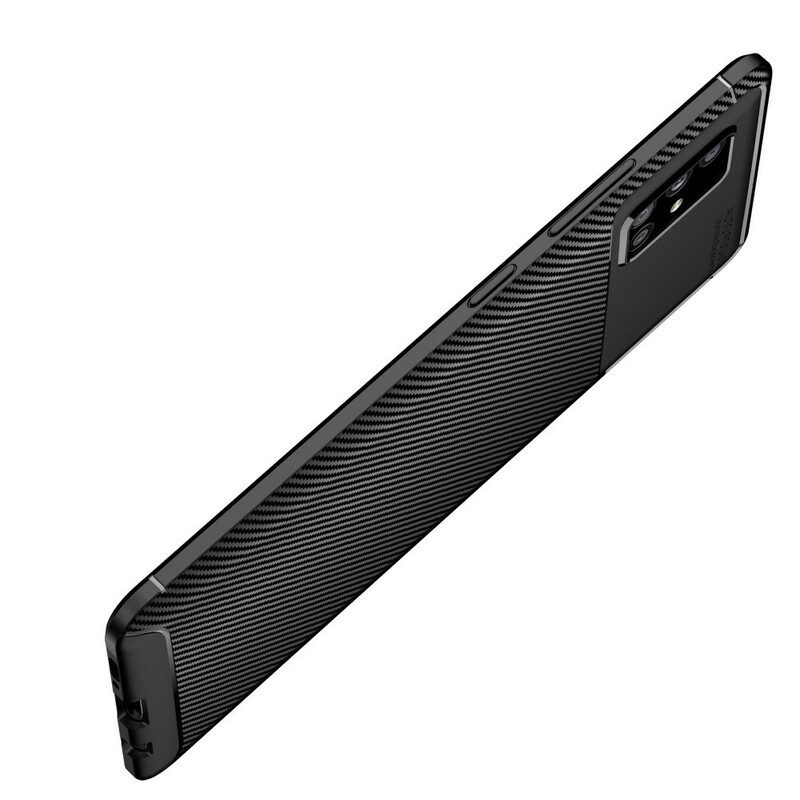 Skal För Samsung Galaxy A51 5G Flexibel Kolfiberstruktur