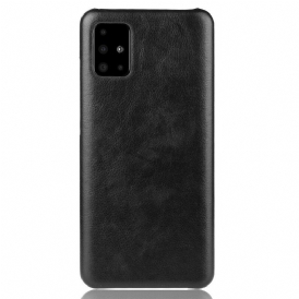 Skal För Samsung Galaxy A51 5G Lichi-lädereffekt