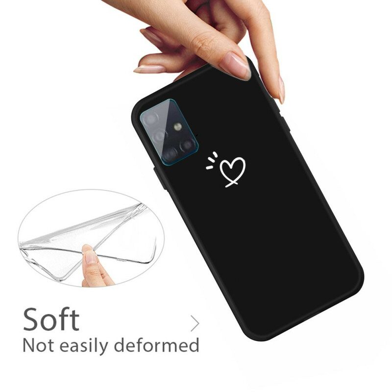 Skal För Samsung Galaxy A51 Beating Heart Silikon